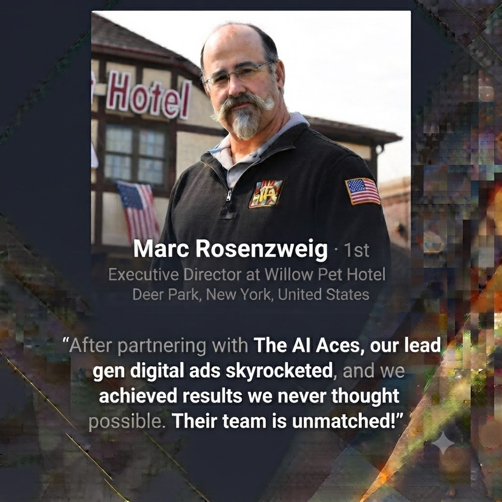 AI Aces digital marketing agency testimonial review