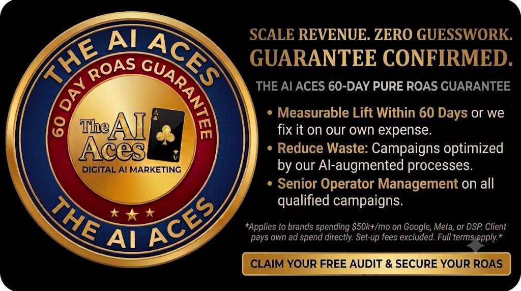 The AI Aces 60-Day performance marketing and media spend ROI guarantee